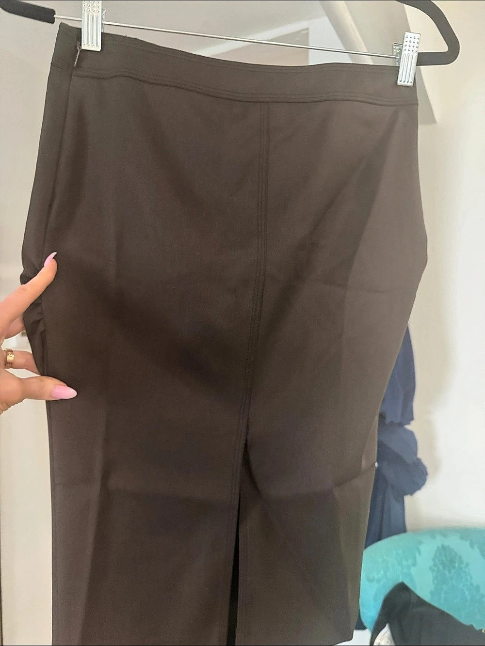 Gucci Wool Pencil Skirt in Brown Size 38 Like New🤎✨